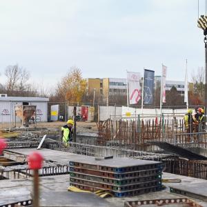 Plac budowy No To Naramowice | listopad 2024 