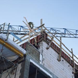 Plac budowy No To Naramowice | luty 2025